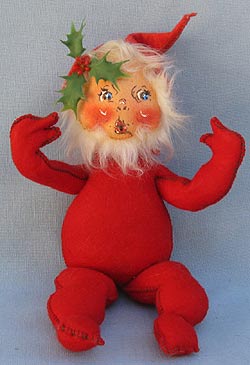 Annalee 12" Red Gnome - Excellent - C151-71rooh