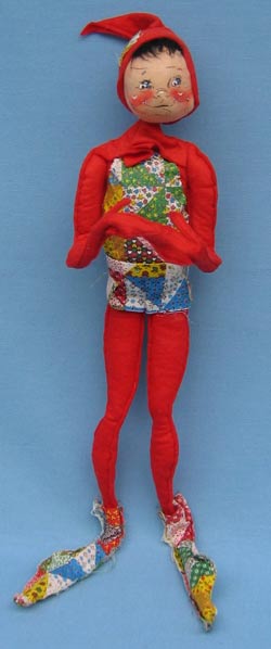 Annalee 22" Workshop Elf with Apron - Near Mint / Excellent - C15274oxa