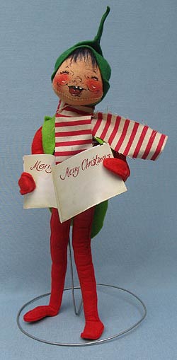 Annalee 18" Caroler Boy - Near Mint - C212-75xo1