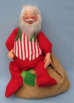 Annalee 18" Santa with Sack - Mint - C37-72