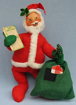 Annalee 18" Santa With Sack - Near Mint - 1978 - C37-78def