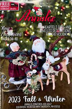 Annalee 2023 Fall-Winter Mini Catalog - 6" x 9" - Ctg-23Fall-Xmas