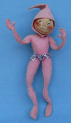 Annalee 10" Pink Spring Elf - Very Good - ET-61pox