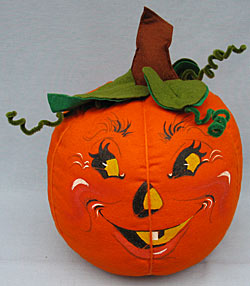 Annalee 14" Pumpkin - Mint - 302586tall