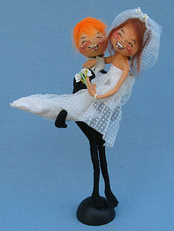 Annalee 10" Bride & Groom - Mint - J49-69rx