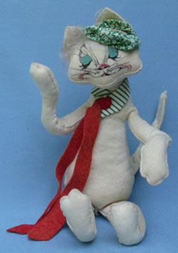 Annalee 12" Hangover Cat - Excellent - M10-68