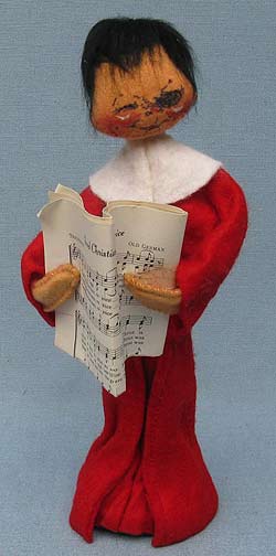 Annalee 10" Red Choir Boy - Mint - M22-67rdBL2