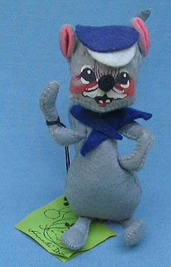 Annalee 7" Sea Captain Boating Mouse - Excellent - M403-75a