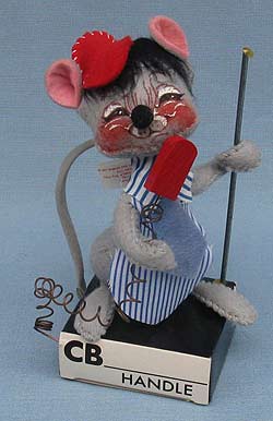 Annalee 7" CB Mouse - Excellent - M408-78sqxta