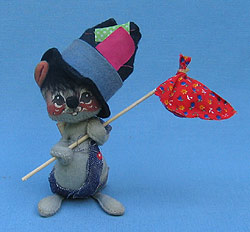 Annalee 7" Hobo Mouse - Good - M411-77