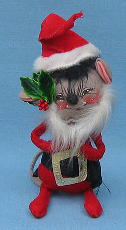 Annalee 7" Mr Santa Mouse - Mint / Near Mint - M88-67sq