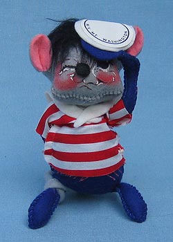 Annalee 7" Mount Washington Sailor Mouse - Mint - MTWASHW