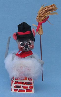 Annalee 7" Chimney Sweep Mouse - Near Mint / Excellent - N145-79