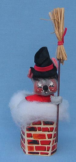 Annalee 7" Chimney Sweep Mouse - Near Mint - N145-79x