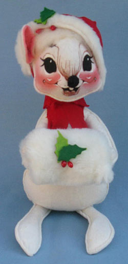 Annalee 12" Mrs Santa Mouse - Near Mint / Excellent - N153-79