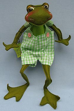 Annalee 18" Boy Frog - Excellent - N505-79a