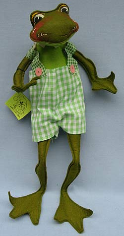 Annalee 18" Boy Frog - Excellent - N505-79b