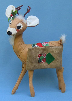 Annalee 18" Reindeer with Saddlebags - Mint / Near Mint - R102-81