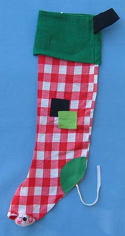 Annalee 22" Christmas Stocking - Excellent - R130-78b