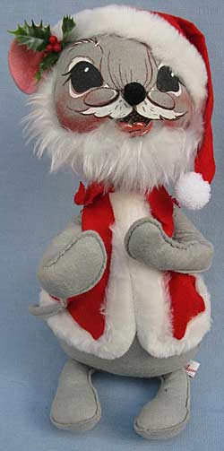 Annalee 12" Mr Santa Mouse 1988 - Mint - R200-88