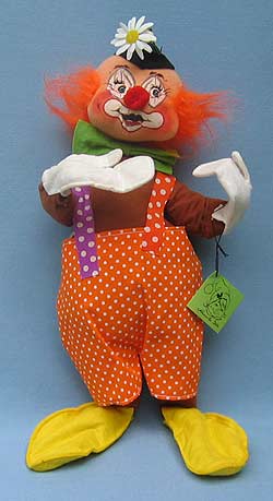 Annalee 18" Orange Clown - Mint - R623-81or