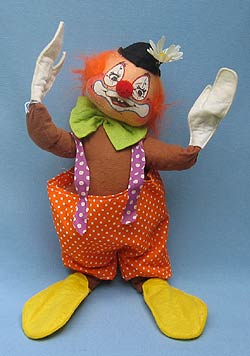 Annalee 18" Orange Clown - Near Mint / Excellent - R623-81ora