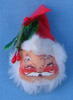 Annalee 3" Santa Head Pin - Near Mint - X160-70xooh