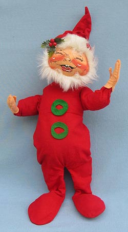 Annalee 18" Gnome with Buttons - Mint - X44-71xo