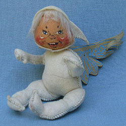 Annalee 7" Angel with Blue Wings - Excellent - X47-66a