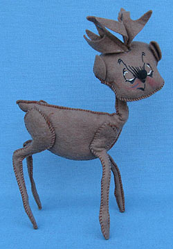 Annalee 10" Brown Reindeer - Mint - Y34-65brxx