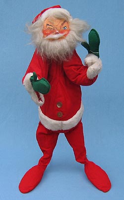 Annalee 29" Mr Santa with Bead Nose - Very Good - Y50-63wa