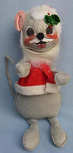 Annalee 12" Mr Santa Mouse 1972 - Very Good - R200-72a