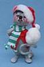 Annalee 7" Mouse with Snowball - Near Mint - 774084