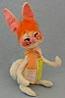 Annalee 7" Country Boy Bunny with Orange Hair - Near Mint - S5-78sqx