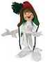 Annalee 9" White Traditional Elf 2019 - Mint - 510419