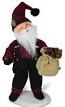 Annalee 9" Winter Woods Santa 2021 - Mint - 410621