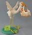 Annalee 10" Stork with 3" Baby in Basket - Mint - 195887ooh