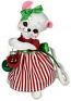 Annalee 6" Jolly Girl Mouse 2023 - Mint - 611423