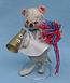 Annalee 7" Cheerleader Mouse - Very Good - 202582a