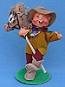 Annalee 7" Hobby Horse Rider - Mint - 236299