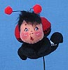 Annalee 3" Ladybug Pick - Mint - 181896ooh