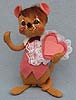 Annalee 7" Sweetheart Boy Mouse - Mint - 201491bew