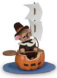 Annalee 3" Mayflower Pilgrim Boy Mouse 2022 - Mint - 360222