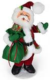 Annalee 9" Yuletide Santa 2024 - Mint - 410424