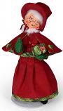 Annalee 9" Yuletide Mrs. Santa 2024 - Mint - 410524