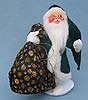 Annalee 7" Touch of Gold Santa - Mint - 521500