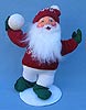 Annalee 12" Winter Fun Santa - Mint - 547401