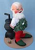 Annalee 12" Santa with Pot Belly Stove - 1991 - Mint / Near Mint - 548591