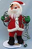 Annalee 18" Santa with Lights - Mint - 564193xo