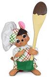 Annalee 6" Chef Mouse with Spoon 2024 - Mint - 610624